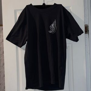 Men's Black Wing Graphic Tee